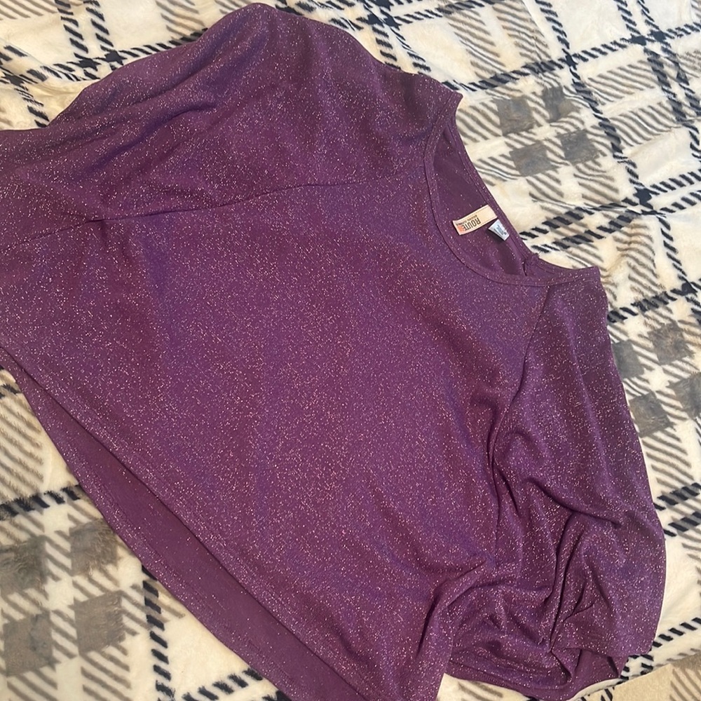Girls purple shirt